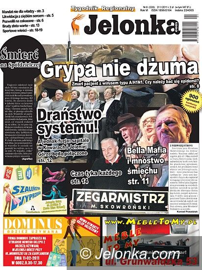 JELENIA GÓRA: Tygodnik Jelonka.com od poniedziałku