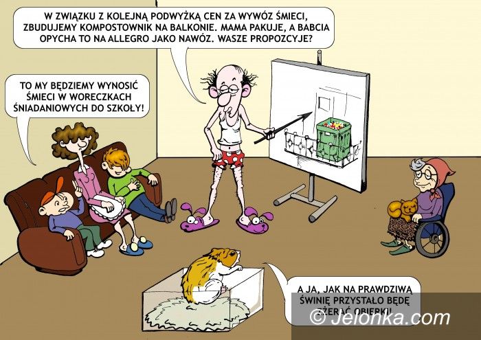 JELENIA GÓRA: O śmieciach na wesoło