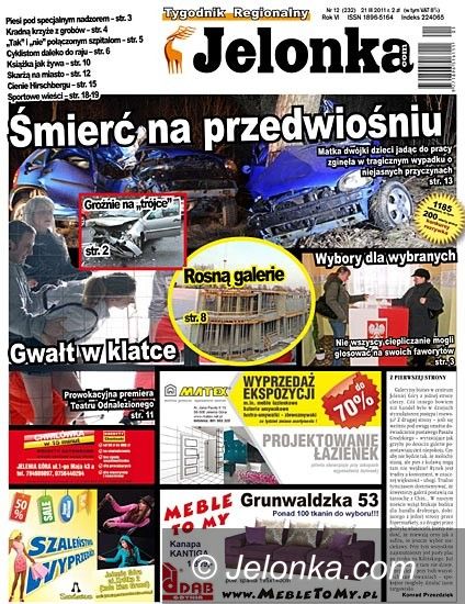 JELENIA GÓRA: Tygodnik Jelonka.com od poniedziałku