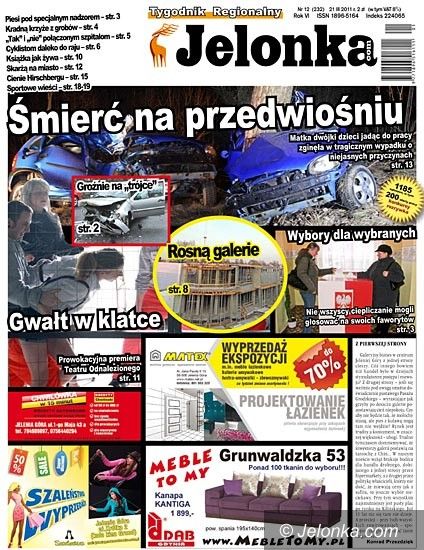 JELENIA GÓRA: Tygodnik Jelonka.com od poniedziałku
