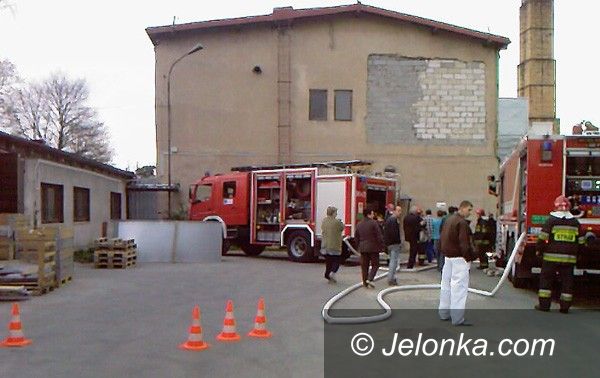JELENIA GÓRA: Hala „Zorki” w „płomieniach”