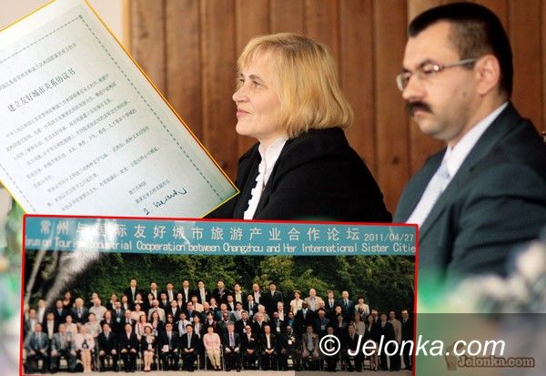 JELENIA GÓRA: Pamiątka z Chin. Początek misji gospodarczej