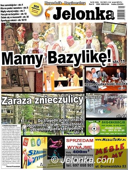 JELENIA GÓRA: Tygodnik Jelonka.com od poniedziałku