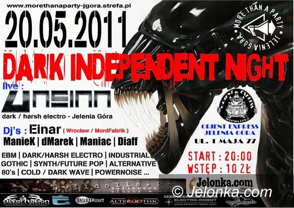 JELENIA GÓRA: Electro, dark i industrial. 20 maja w Orient Expressie. KONKURS