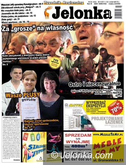 JELENIA GÓRA: Tygodnik Jelonka.com od poniedziałku