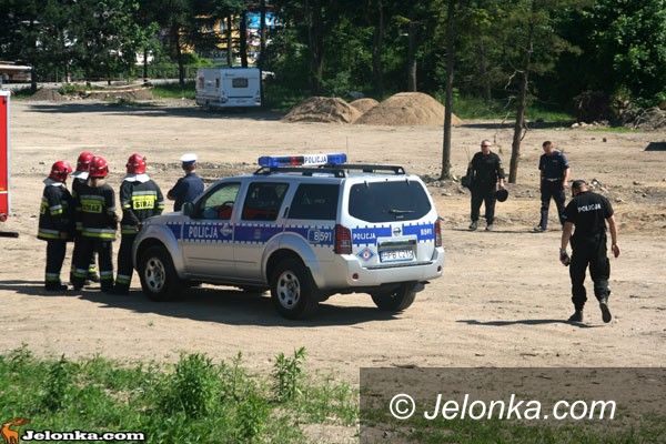 JELENIA GÓRA: Niewypały przy stacji benzynowej