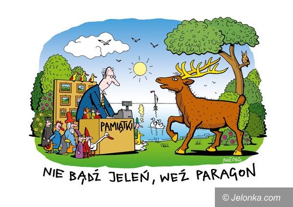 JELENIA GÓRA- KRAJ: Nie bądź jeleń, weź paragon!