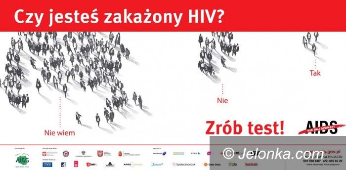 Jelenia Góra /kraj: Zrób test na HIV!
