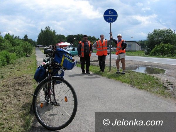 Jelenia Góra: Rowerowy ambasador Jeleniej Góry w Domu Dziecka Nadzieja