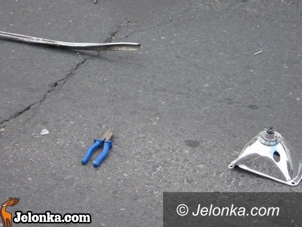 JELENIA GÓRA: Czołówka na Wolności. Sprawca myślał, że zdąży…