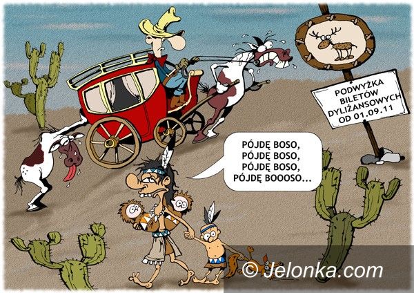 JELENIA GÓRA: Jazda będzie droższa