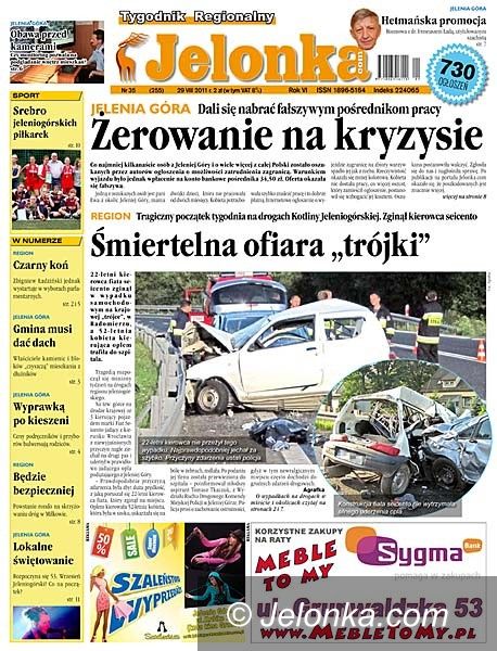 JELENIA GÓRA: Tygodnik Jelonka.com od poniedziałku
