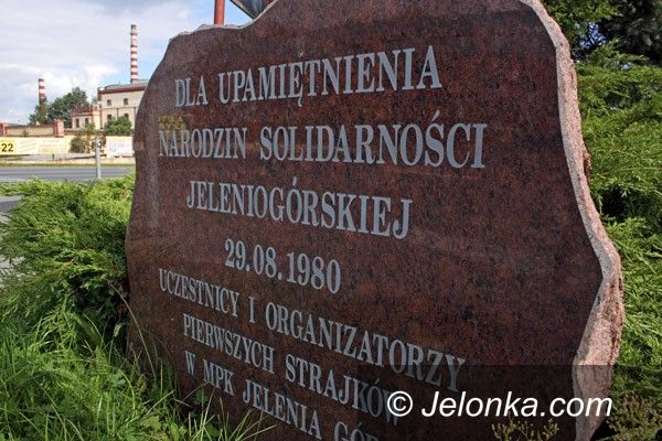 JELENIA GÓRA: W rocznicę Porozumień Sierpniowych. 31 lat minęło