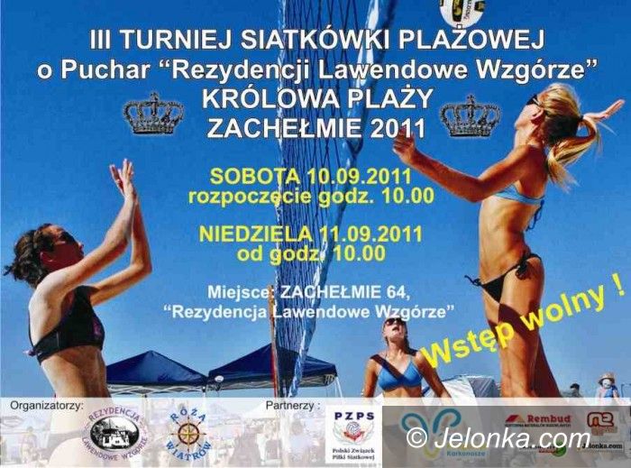 Jelenia Góra: Zagrają o Puchar „Królowej Plaży”