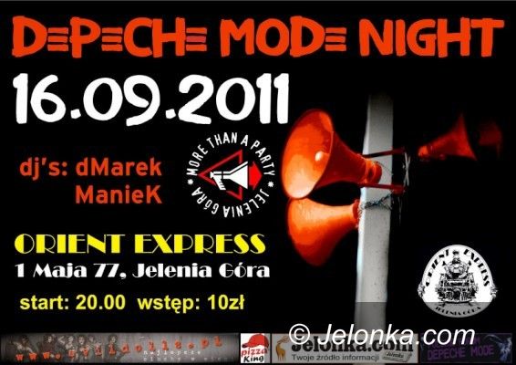 JELENIA  GÓRA: DEPECHE MODE NIGHT wraca po wakacjach. Już w piątek