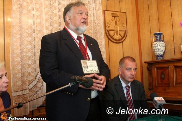 JELENIA GÓRA: Rafał Dutkiewicz w Jeleniej Górze. Z poparciem dla Zbigniewa Ładzińskiego