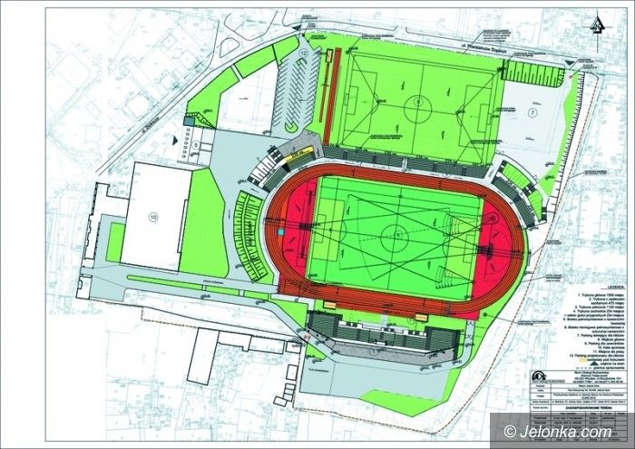 JELENIA GÓRA: Wybrano wykonawcę przebudowy stadionu przy ul. Złotniczej