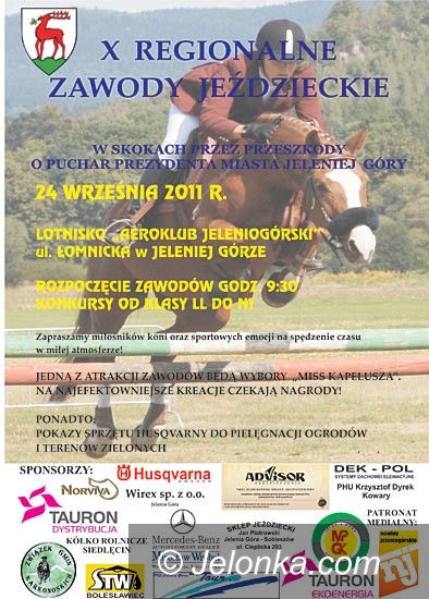 JELENIA GÓRA: Zawody konne już w sobotę. O Puchar Prezydenta