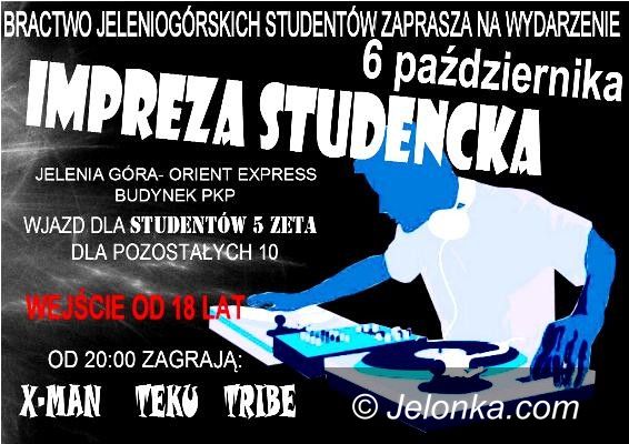 JELENIA  GÓRA: Zainaugurują rok imprezą studencką. W czwartek w Oriencie