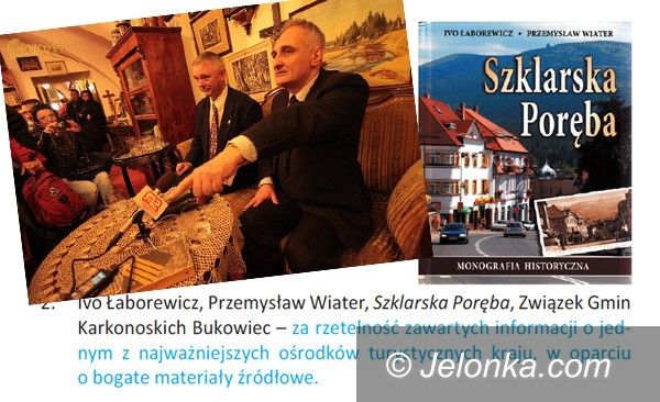 SZKLARSKA PORĘBA: Docenieni za monografię historyczną Szklarskiej Poręby