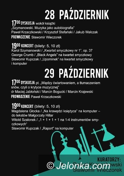 JELENIA  GÓRA: W piątek ruszy Festiwal Laboratorium Myśli Muzycznej