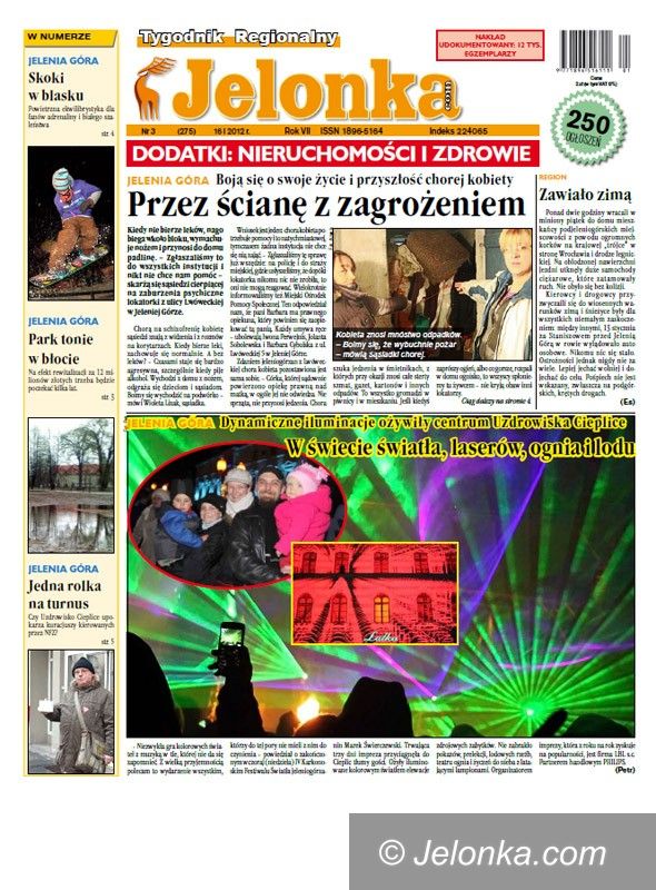JELENIA GÓRA: Tygodnik Jelonka.com od poniedziałku
