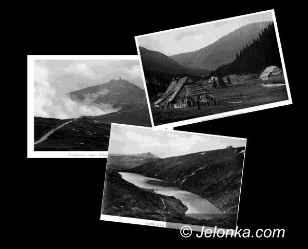 JELENIA GÓRA: Góry Olbrzymie na dawnej fotografii