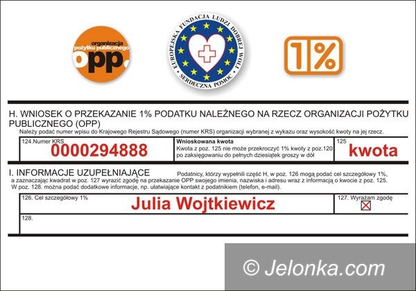 JELENIA GÓRA: Pomóż Julii odzyskać zdrowie