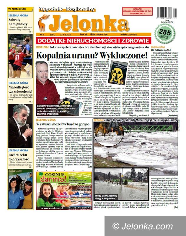 JELENIA GÓRA: Tygodnik Jelonka.com od poniedziałku