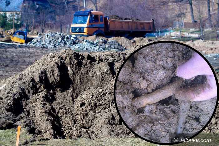 JELENIA GÓRA: W Maciejowej wybudują Biedronkę na terenie byłego cmentarza? Pod nadzorem archeologa