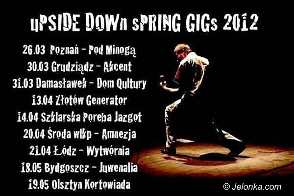 REGION JELENIOGÓRSKI: UPSIDE DOWN zagra w Jazgocie. 14 kwietnia