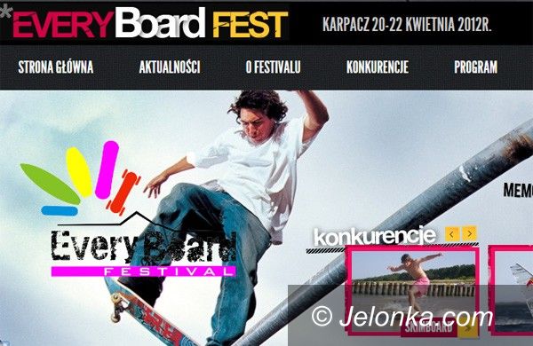 REGION JELENIOGÓRSKI: EveryBoard Festival. W najbliższy weekend w Karpaczu