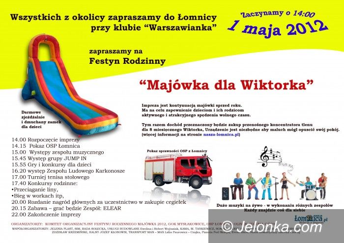 Łomnica: Jutro charytatywny festyn w Łomnicy