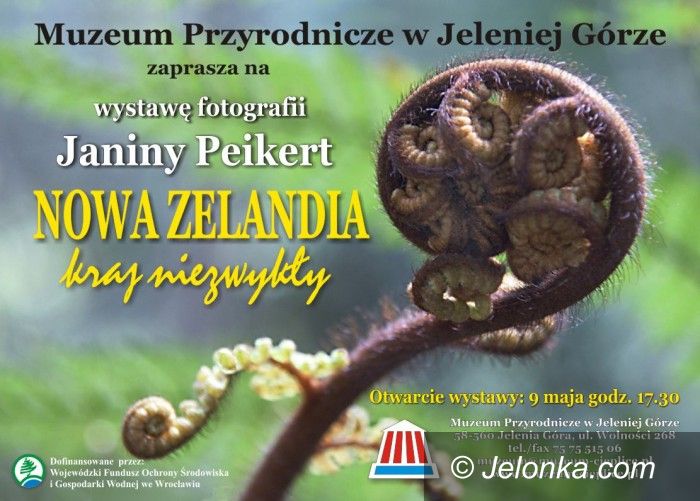 Jelenia Góra: Nowa Zelandia w obiektywie Janiny Peikert