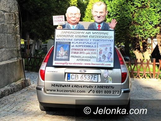 Karpacz: Znani politycy otworzyli wystawę pod Śnieżką