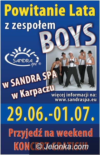 Region: Dzisiaj powitanie lata pod Śnieżką z zespołem Boys