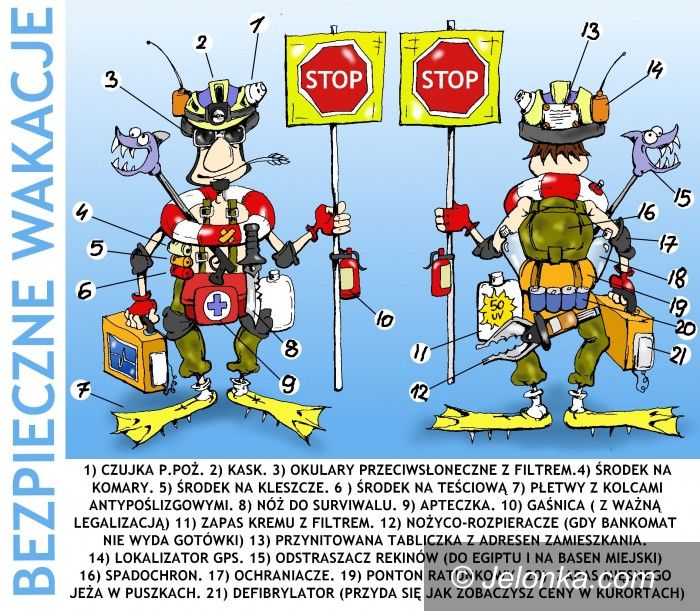 Region: Bezpieczne wakacje...