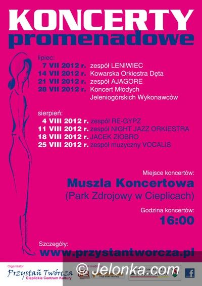 Jelenia Góra: Zaczynają się cieplickie koncerty promenadowe