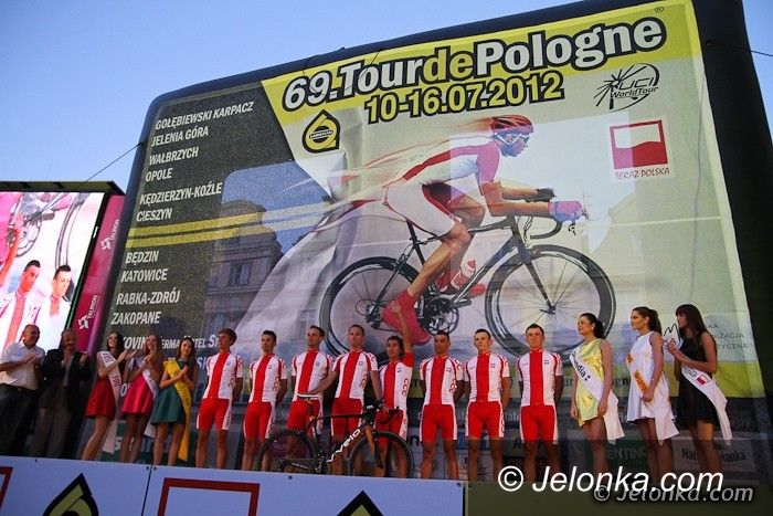 Jelenia Góra: Jeleniogórzanie przywitali kolarzy