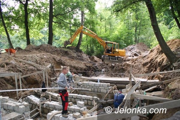 Region: Trwają prace w mysłakowickim parku. Ma być pięknie