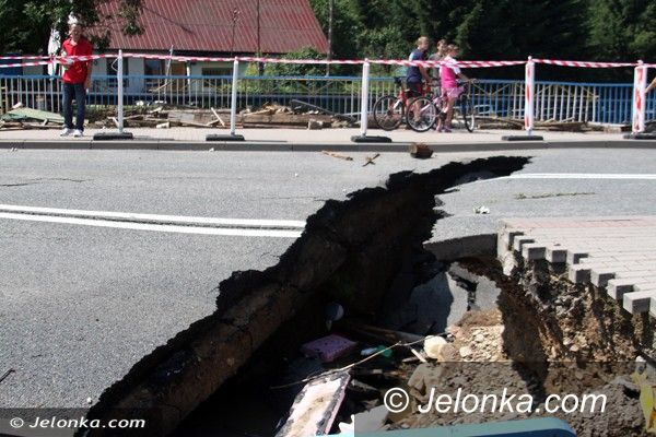 Jelenia Góra: Przejazd przez Maciejową z końcem lipca