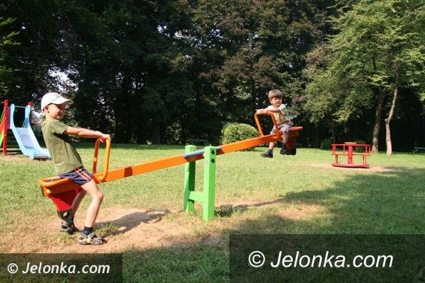 Jelenia Góra: Nowy plac zabaw w parku Żiżki. Będzie kolejny, na Zabobrzu