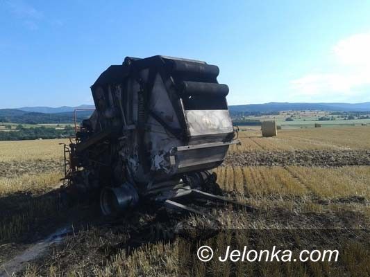 Region: Wielki  pożar podczas prac żniwnych
