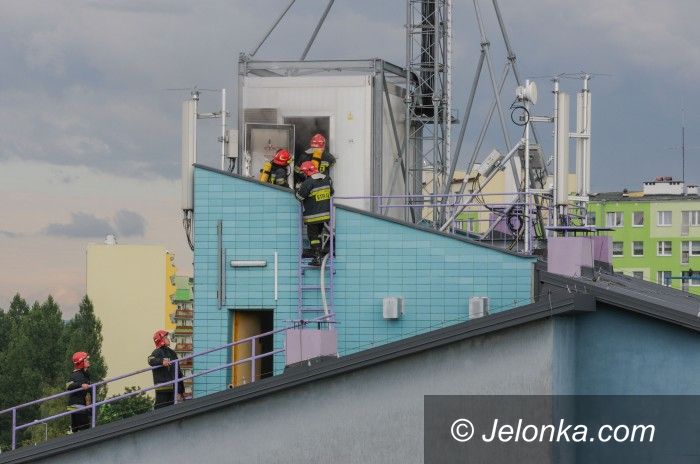 Jelenia Góra: Płonął nadajnik komórkowy przy Sygietyńskiego