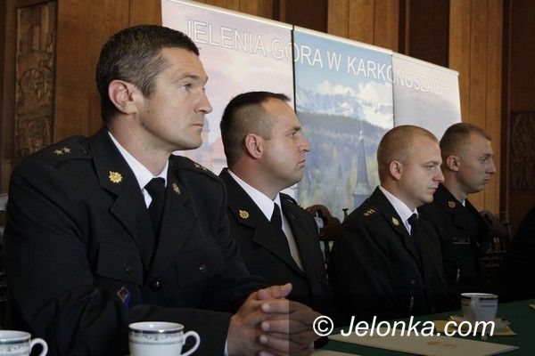 Jelenia Góra: Podziękowania dla strażaków za ciężką walkę z lipcową nawałnicą