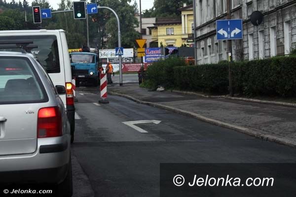 Jelenia Góra: Utrudnienia na Złotniczej i Wincentego Pola