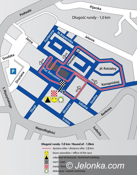 Jelenia Góra: Dzisiaj sprint, w niedzielę Parada Rowerów i wyścig wokół Paulinum