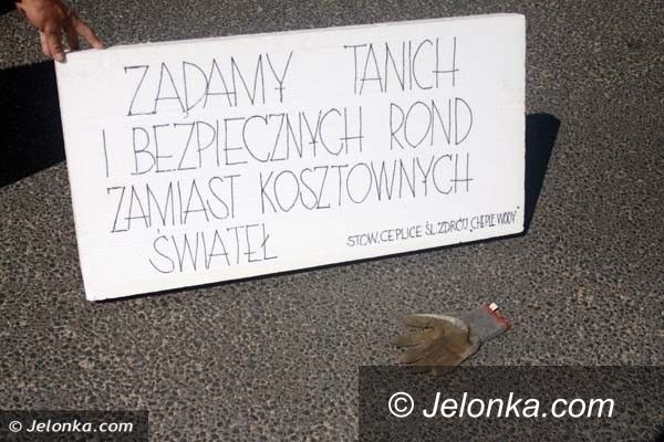 Jelenia Góra: Stowarzyszenie Cheplewody zbiera podpisy na rzecz budowy rond w Cieplicach