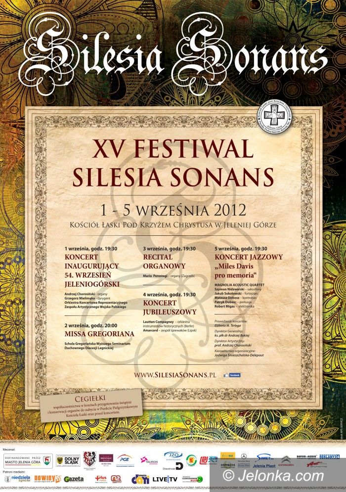 Jelenia Góra: W Kościele Łaski od soboty XV Festiwal Silesia Sonans!