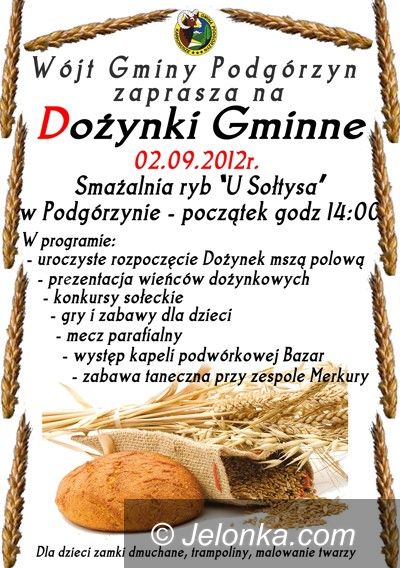 Podgórzyn: Święto Plonów w Podgórzynie